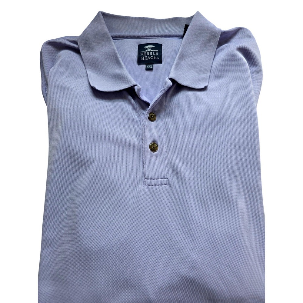 Pebble Beach‎ Golf Polo Shirt Moisture Wicking Performance XXL